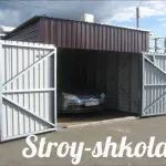 garaj de metal cu mâinile sale - garaj tehnica