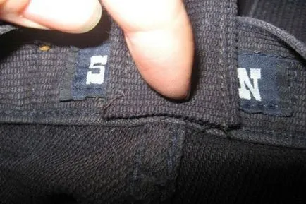 saci clasa din blugi vechi cu mâinile sale (foto)