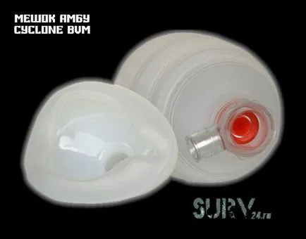 BVM sac Ambu buzunar ciclon (pompă tactic pentru ventilație mecanică), Surv 24 bloguri