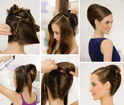 Hairstyle pentru mama miresei la parul mediu si scurt (coafura mama miresei mediu nunta de păr scurt) Coafura pentru mama miresei la parul mediu si scurt
