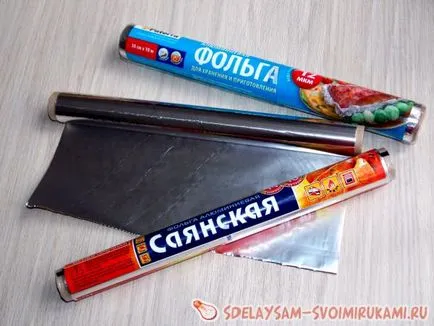 Utilizarea de folie de aluminiu sau folie de copt în toate ocaziile, o clasă de master, cu propriile lor mâini (produse alimentare) Utilizarea de folie de aluminiu sau folie de copt în toate ocaziile, o clasă de master, cu propriile lor mâini