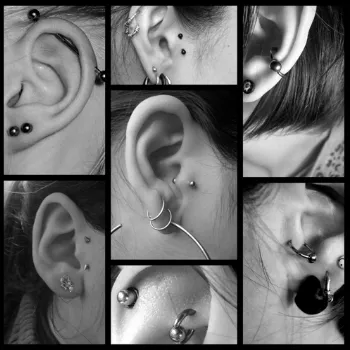 Ear argumente pro și contra piercing - articole de bijuterie, metode de tăiere, lumea de bijuterii, bijuterii de moda,