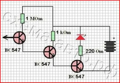 Circuit simplu comutator tactil, Întrerupătoarele mașini - meserii pentru mașinile cu mâinile lor