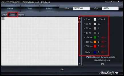 Verificați unitatea hard disk pe programul sectorial rupt