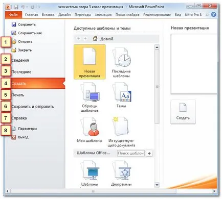 Un program pentru crearea de prezentari - PowerPoint 2010