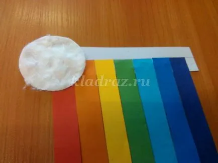 Rainbow cu propriile sale mâini pentru grădiniță (clasa) Rainbow cu propriile sale mâini pentru grădiniță