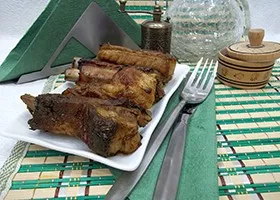 Reteta cum ar fi picioare friptură de pui gustoase (pulpe de pui prăjit) Rețetă cum să prăjească un picioare de pui delicios