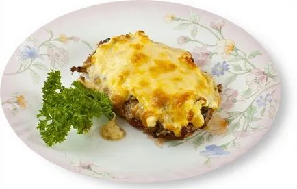 carne Rețete cu ciuperci și brânză în cuptor, la alegerea ingredientelor secrete