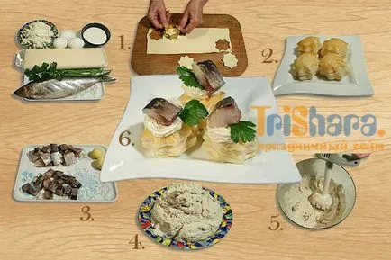 Rețete pentru aperitive bufet cu fotografii și pas cu pas descriere