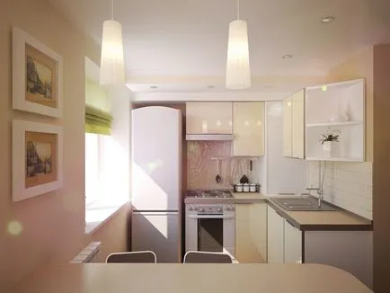 Reparatii pentru un design mic bucătărie- (44 poze) instrucțiuni privind înregistrarea video de propriile lor mâini, prețul, (bucătării) Reparatii pentru un design mic bucătărie- (44 poze) instrucțiuni privind înregistrarea video de propriile lor mâini, prețul,