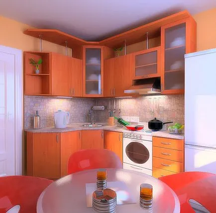 Reparatii pentru un design mic bucătărie- (44 poze) instrucțiuni privind înregistrarea video de propriile lor mâini, prețul, (bucătării) Reparatii pentru un design mic bucătărie- (44 poze) instrucțiuni privind înregistrarea video de propriile lor mâini, prețul,