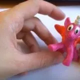 Rose din plastilină