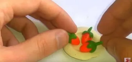 Rose din plastilină