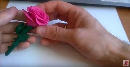 Rose din plastilină