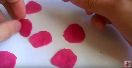 Rose din plastilină