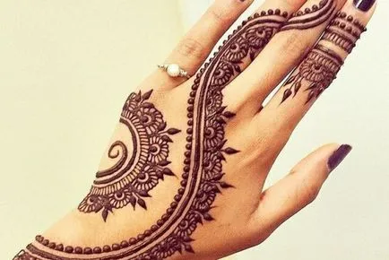 Henna la îndemână la șabloane de acasă cu fotografii și video (video) Henna la îndemână la șabloane de acasă cu fotografii și video