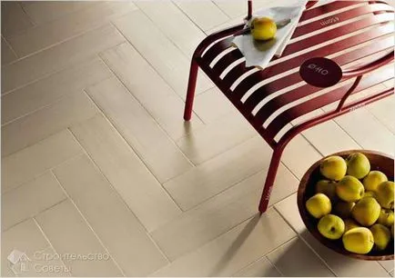 Cifrele de stabilire placi ceramice pe podea - modele pe gresie (foto)