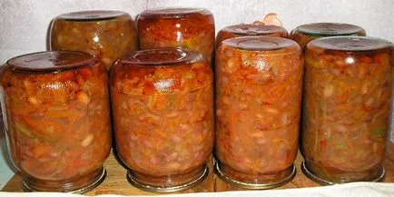 salata de tomate pentru iarnă în curs de pregătire pentru băncile de conservare, retete gustoase cu fotografii spații libere (rețete) salata de tomate pentru iarnă în curs de pregătire pentru băncile de conservare, retete pentru preparate gustoase cu fotografii