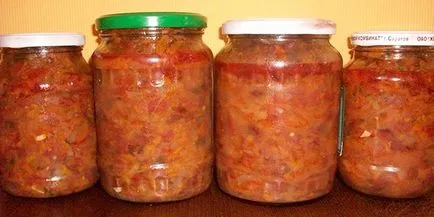 salata de tomate pentru iarnă în curs de pregătire pentru băncile de conservare, retete gustoase cu fotografii spații libere (tomate) salata de tomate pentru iarnă în curs de pregătire pentru băncile de conservare, retete pentru preparate gustoase cu fotografii
