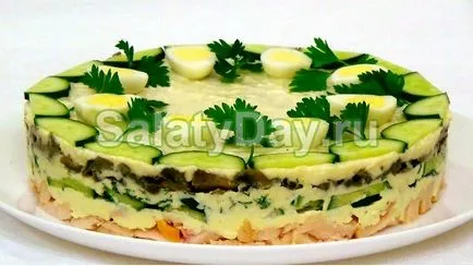 Salata cu ciuperci conservate - blajinul toamna sarut reteta cu fotografii și video