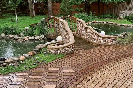 poduri Garden, poduri în design peisaj, sfaturi