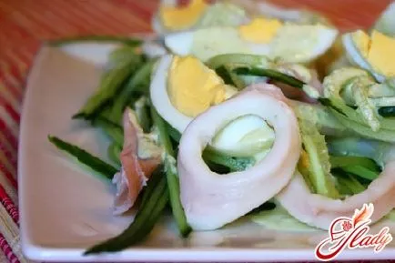 salata Calamar cu castraveti