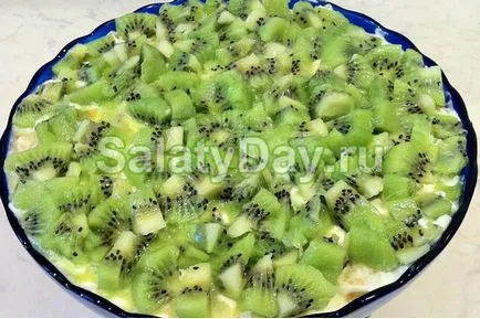 Salata cu kiwi si carne de pui si branza - bine, reteta foarte gustoasa cu fotografii și video (brânză, carne de pui salata de kiwi) Salata cu kiwi si carne de pui si branza - bine, reteta foarte gustoasa cu fotografii și video