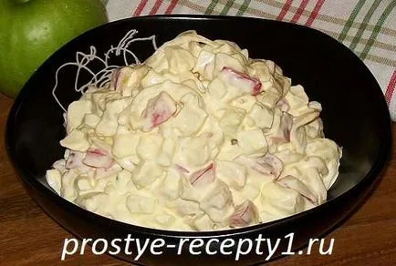 Salata cu ardei și pui