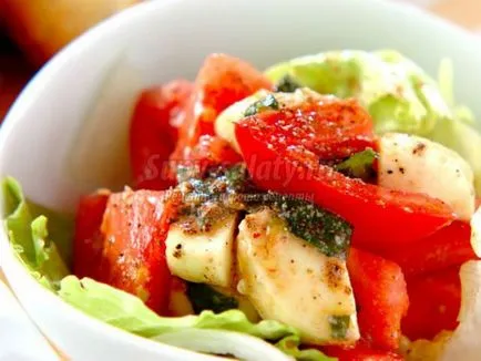 Salata cu rosii si branza