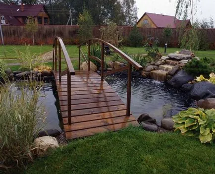 poduri Garden, poduri în design peisaj, sfaturi