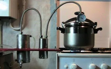 Distilarea la tehnologia de fabricație acasă (piața internă) Moonshine la fabricație acasă, tehnologie