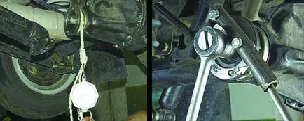 Auto-înlocuire sigiliu ulei cutie de viteze VAZ-2106, masteravaza