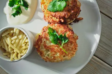 Cea mai tare clatite retete de cartofi (dupa gust ulei vegetal) Clatite de cartofi retete mai tari