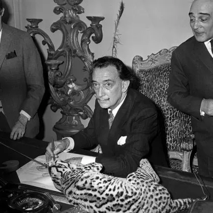 Salvador Dali și Ocelot