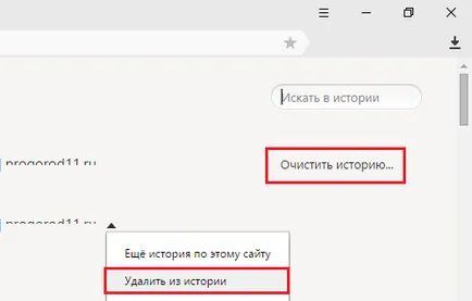 Cum de a șterge istoricul de site-uri vizitate în browsere - faqpc - simplu la complex