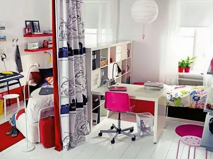 Cum de a proiecta interiorul camerei pentru doi copii de diferite sexe