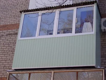 Cum să balcon în afara arma propriile lor mâini finisare balconul exterior decât în teacă, vedere laterală logie (mantale) Cum să balcon în afara arma propriile lor mâini finisare balconul exterior decât în teacă, vedere de balcoane,