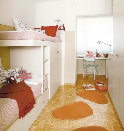 Cum de a proiecta interiorul camerei pentru doi copii de diferite sexe