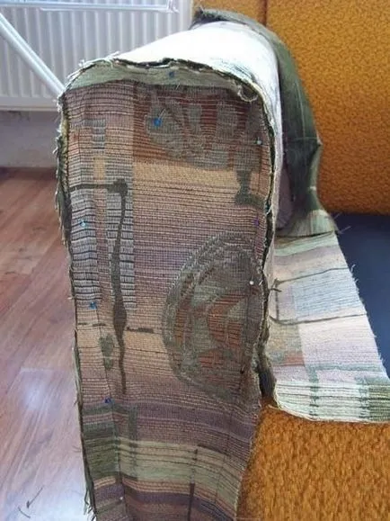 Cum de a actualiza un scaun vechi sau canapea - schimbare se tunde