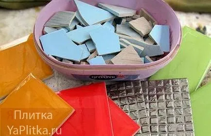 Mozaic cu mâinile sale, foto, video (foto) Mozaic cu mâinile sale, foto, video
