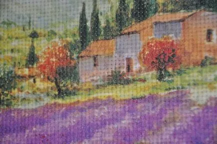 Mark decupaj pe panza sau - broderie leneș