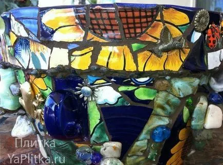 Mozaic cu mâinile sale, foto, video (mozaic mâinile proprii din clasa de master de sticlă de seturi video de ceramică modele de gresie fotografie de fabricație gresie neobișnuit de perete decorativ oglindă țiglă) Mozaic cu mâinile sale, foto, video