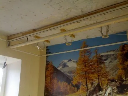 instalare plafoane multi-nivel cu propriile lor mâini