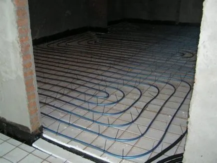 Etapa de stabilire de încălzire prin pardoseală cu apă - normele de instalare! (Apa) Etapa de stabilire de încălzire prin pardoseală cu apă - normele de instalare!
