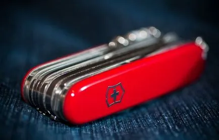 Elvețian Army Knife - viață, istorie, recenzie de fotografie, ziarul meu