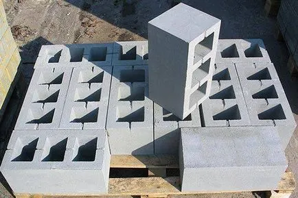 Shlakoblok desenele mașină mâinile și proporțiile de amestec (desene) Shlakoblok desenele lor de mașină de mâini și proporțiile amestecului