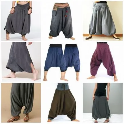 Pantaloni Afgană - 5 clase de master, care va ajuta să facă față singur