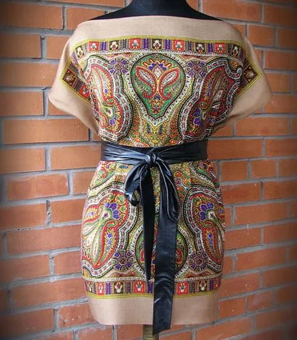 Coase eșarfe rochie