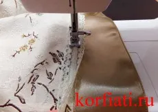 Față de masă cu propriile lor mâini - o clasă de master pe școală de cusut