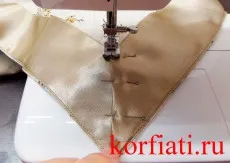Față de masă cu propriile lor mâini - o clasă de master pe școală de cusut